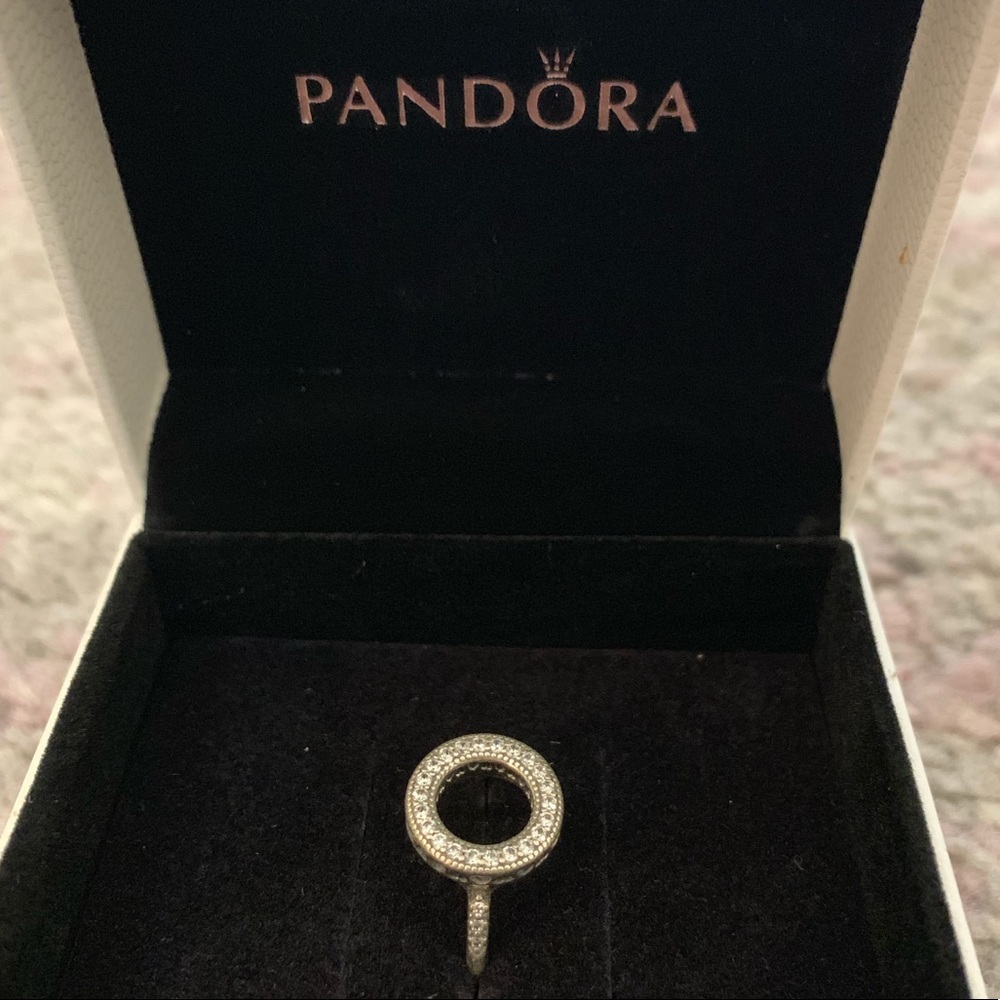 Sterling Silver Pandora Circle Ring